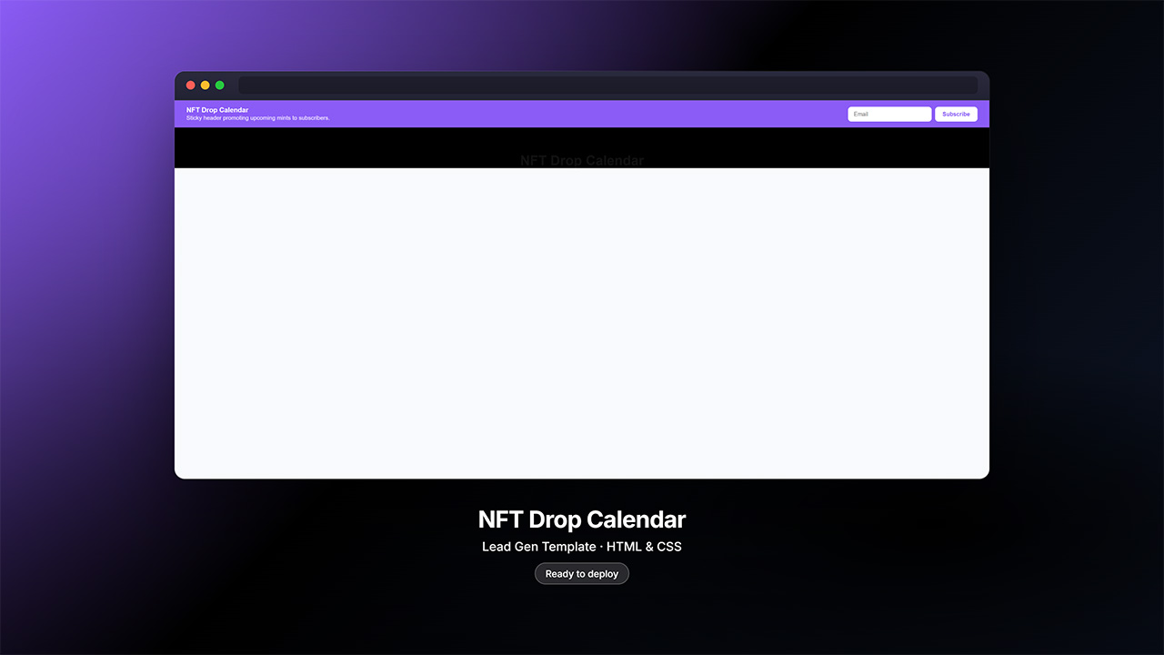 nft-drop-calendar