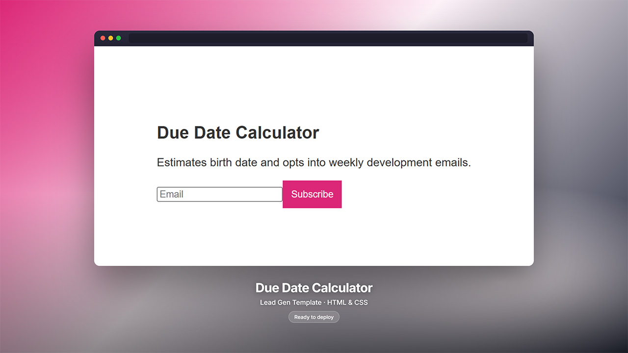 pregnancy-due-date-calculator